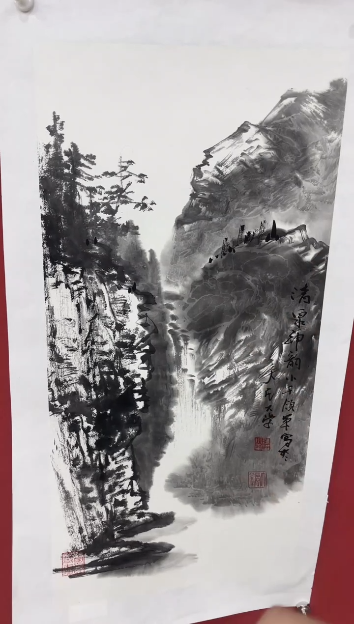 【闪购商品】国画张领军2平尺画作作品2