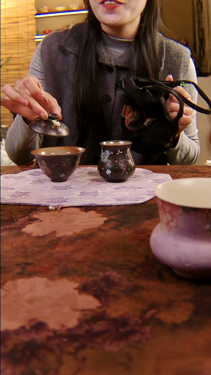 亘古文创茶具分享@带包