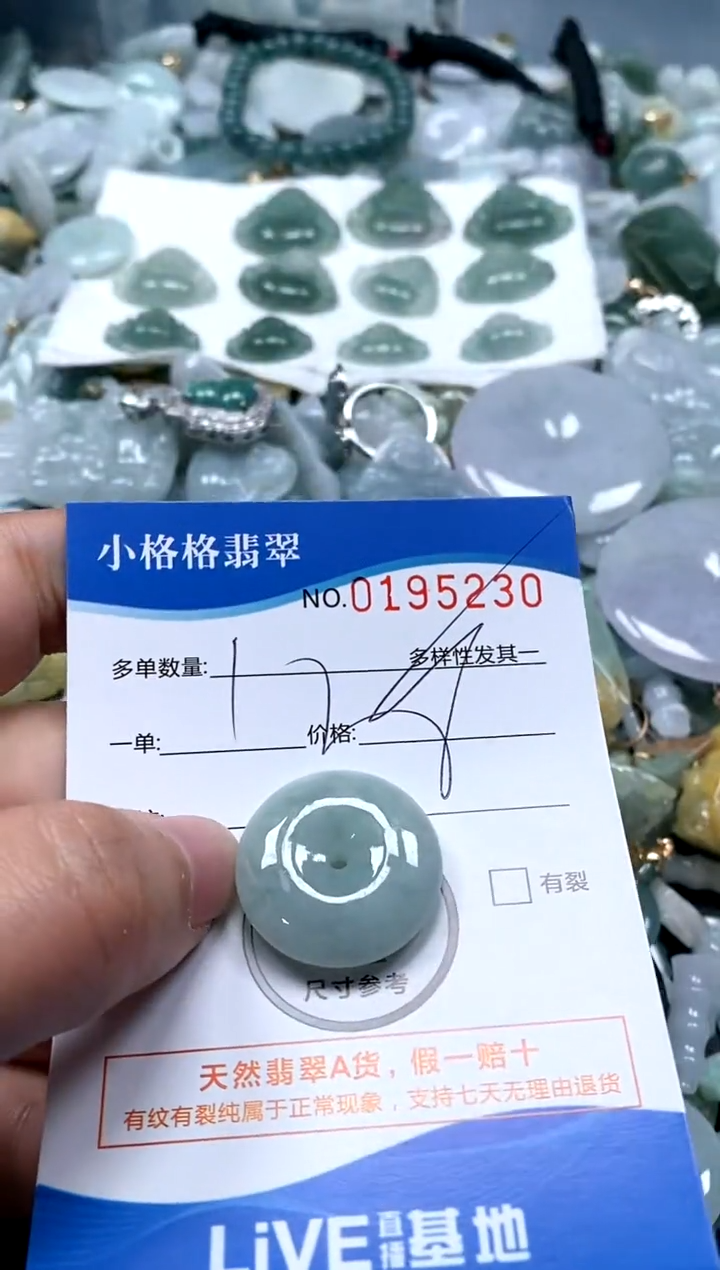 【闪购商品】翡翠颈饰未镶嵌闪购商品0195230