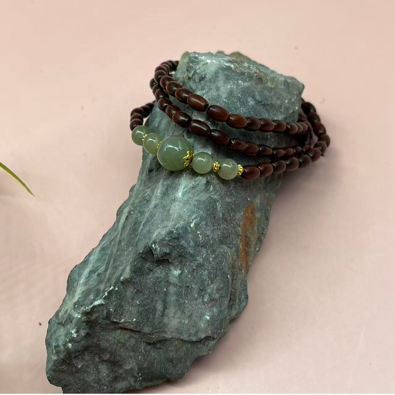 印度小叶紫檀0.4**88颗设计款多圈XYZT0016-01010885