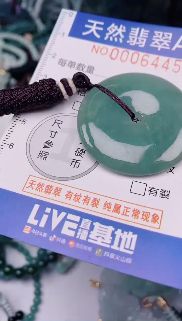 颈饰未镶嵌翡翠00006445