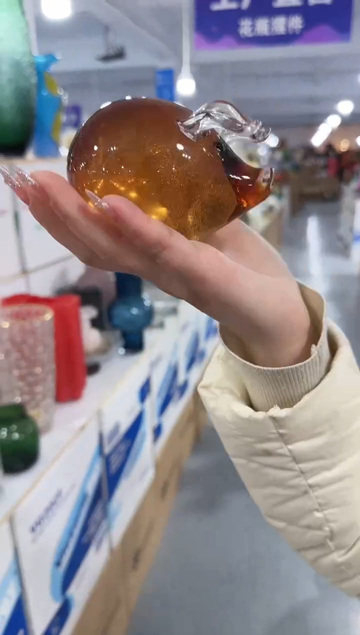 【闪购商品】玻璃MH-琉璃猪