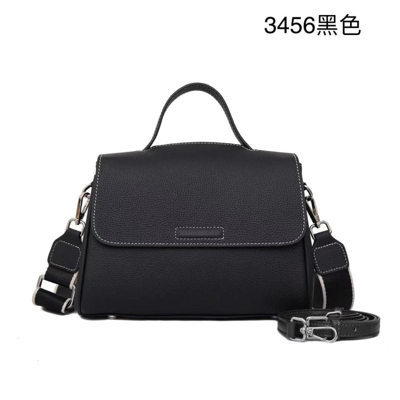 【Yì CHEN】SLBL-3456-黑色 时尚女士新款手提单肩斜挎包轻奢