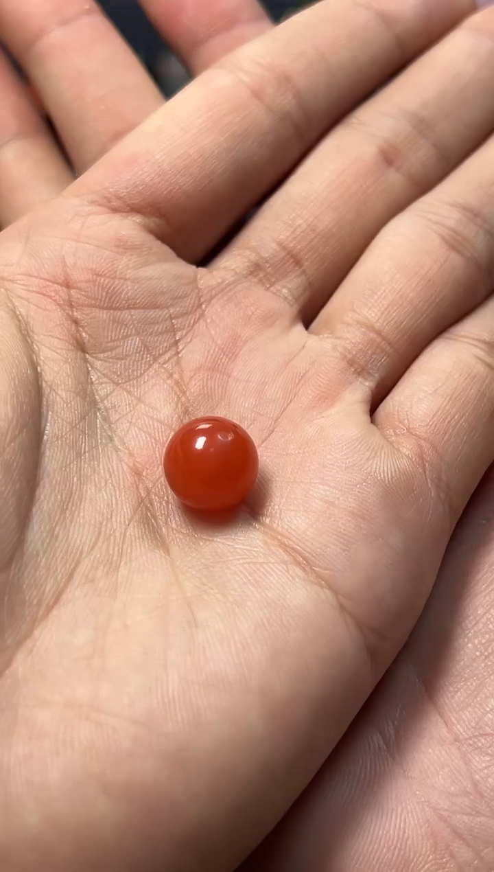 未镶嵌单珠南红玛瑙户*未11mm+单珠