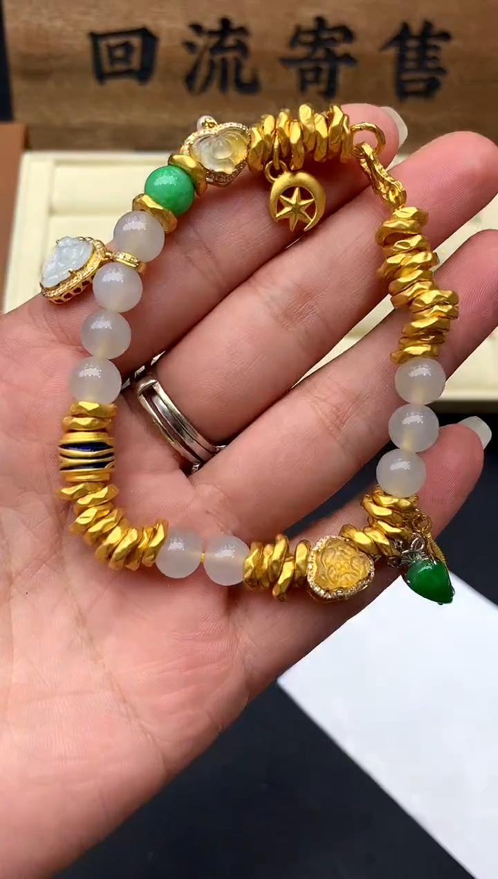 【闪购商品】翡翠手串未镶嵌670-中国好珍宝