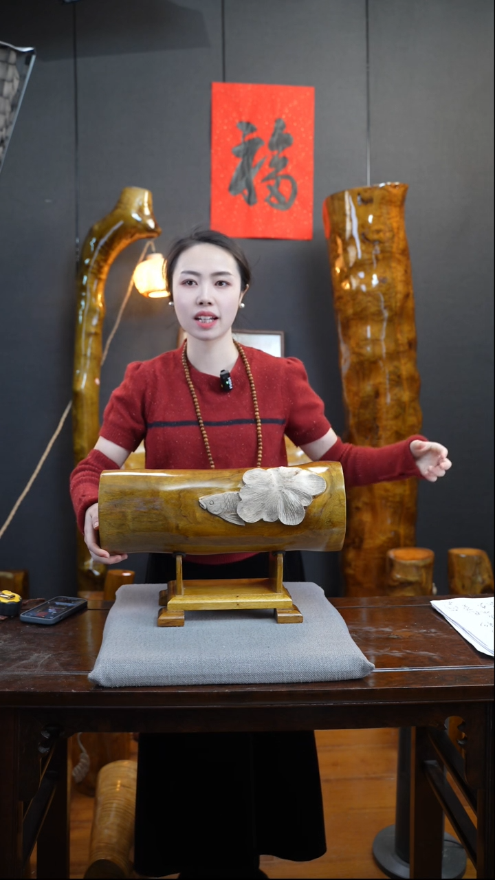 【闪购商品】金丝楠金丝楠木摆件