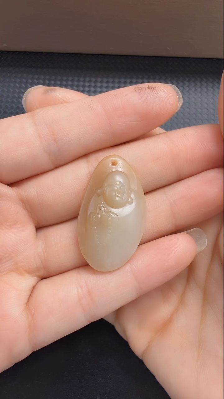和田玉未镶嵌吊坠(不含链)519 佛