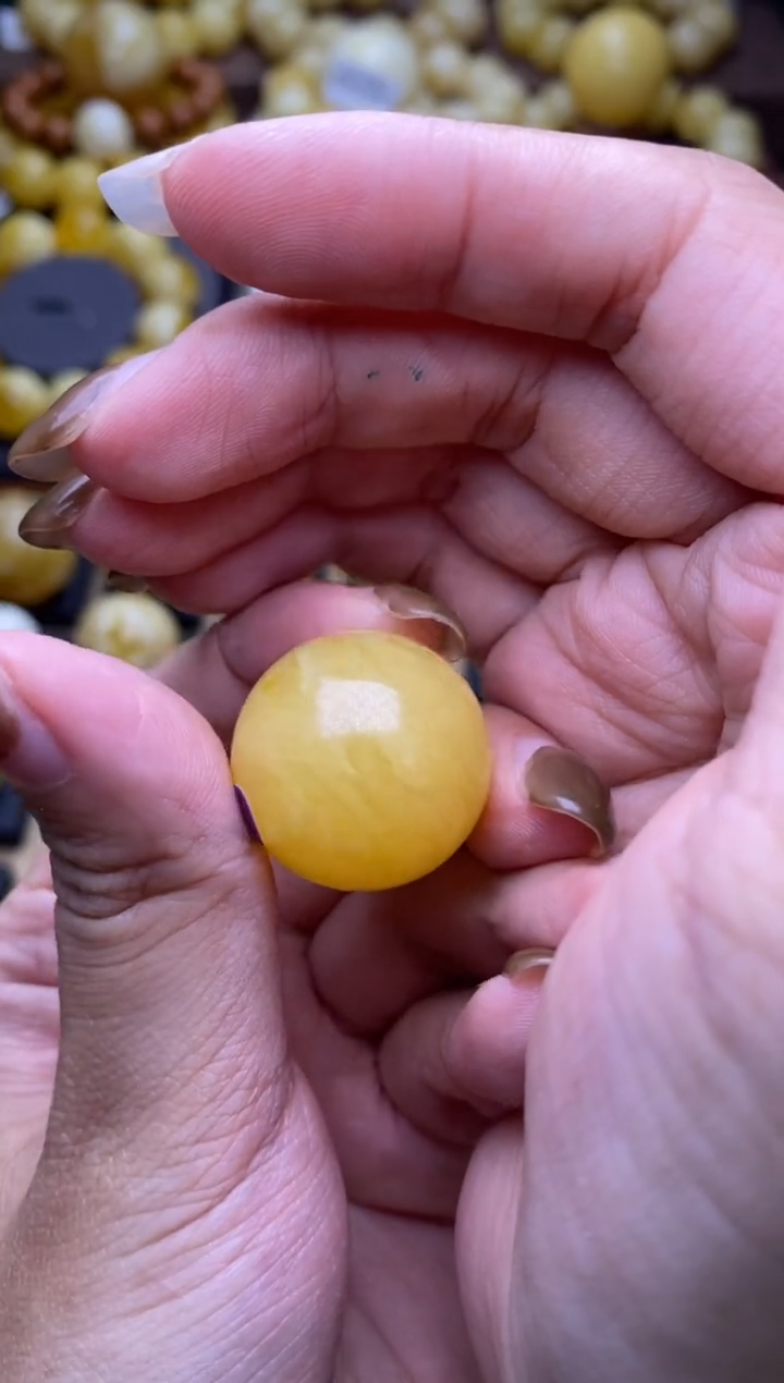 【闪购商品】琥珀裸石未镶嵌大小姐珠宝严选48