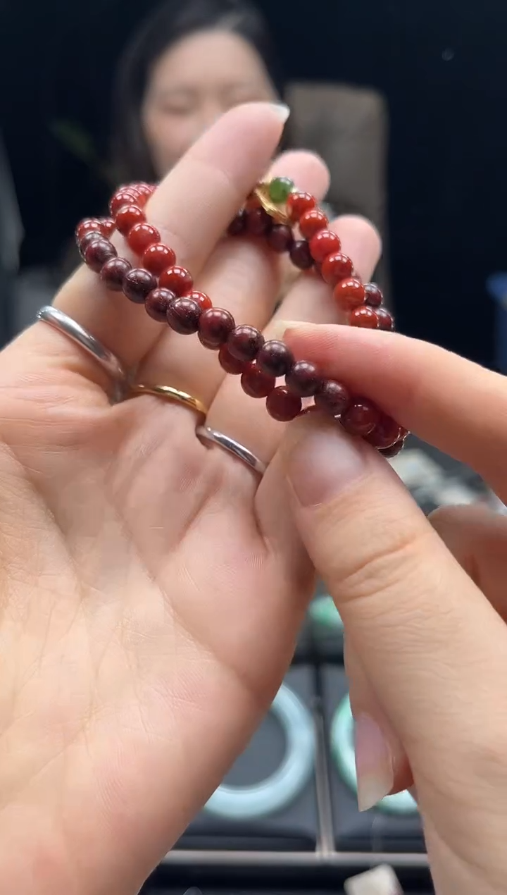 未镶嵌手链南红玛瑙0249276416