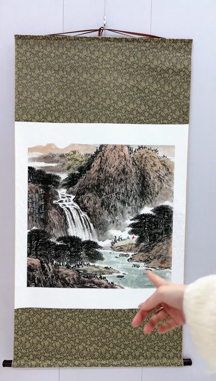 【闪购商品】绘画陈发源-8平尺-国画-红