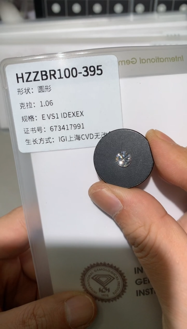 【闪购商品】合成钻石裸石未镶嵌1.06E673417991