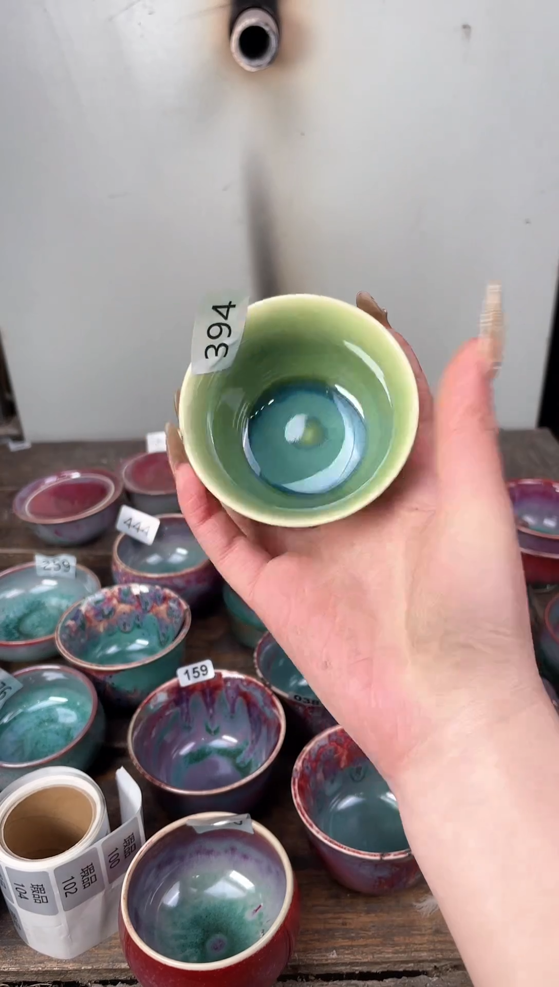 【闪购商品】摆件钧瓷手工茶器窑变