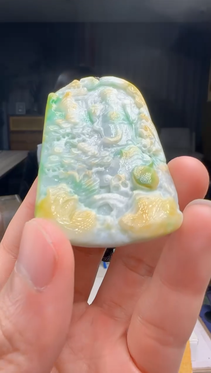 【闪购商品】翡翠吊坠(不含链)未镶嵌DY@@60B7J12550