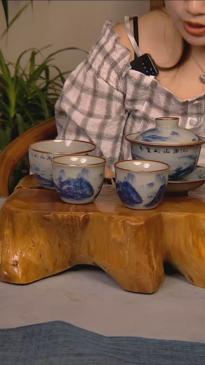 简装家用款4件套 陶瓷家用茶具系列