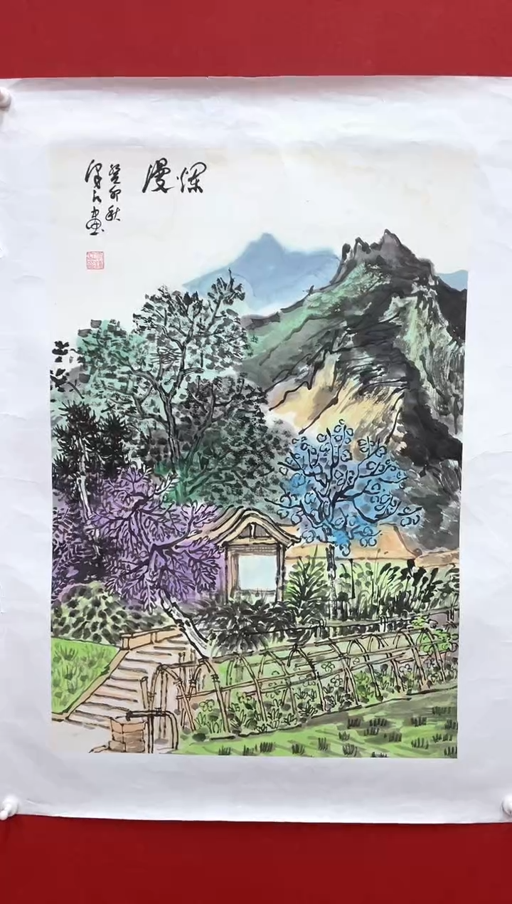 【闪购商品】国画绘画作品-2.7平尺