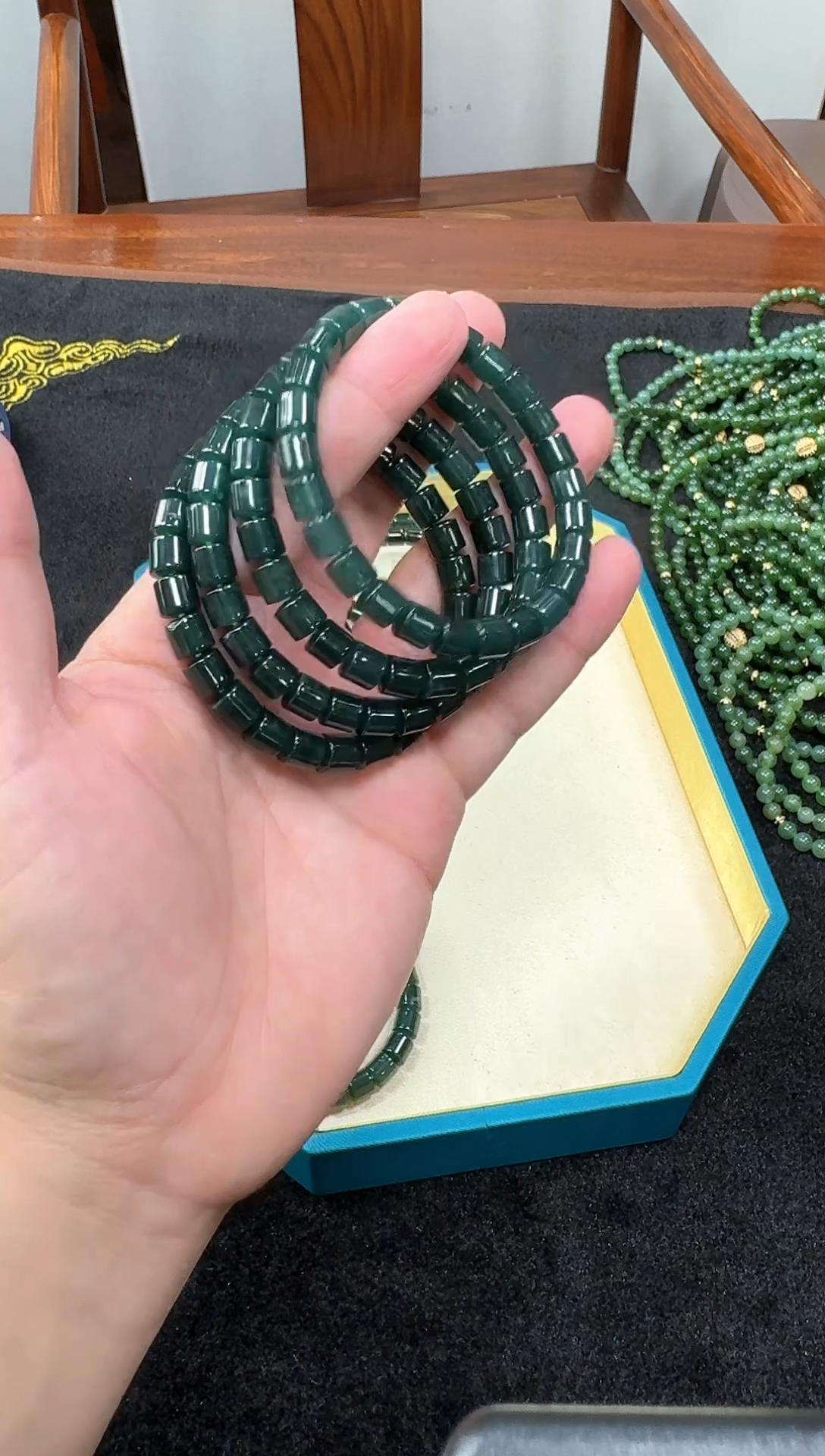 未镶嵌手串翡翠【JQ】翡翠手串（多样性发其一）