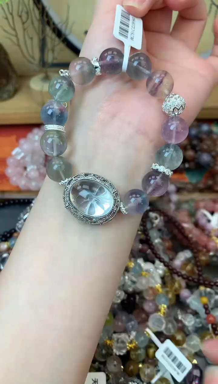 【闪购商品】萤石手链未镶嵌354手串