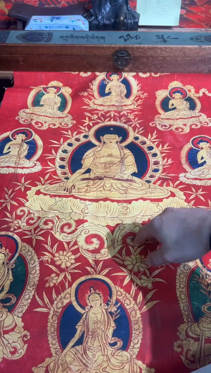 卷轴画卷轴画奥奥的唐卡