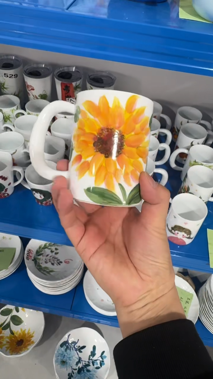 其他景德镇高温瓷（玉泥手把杯）