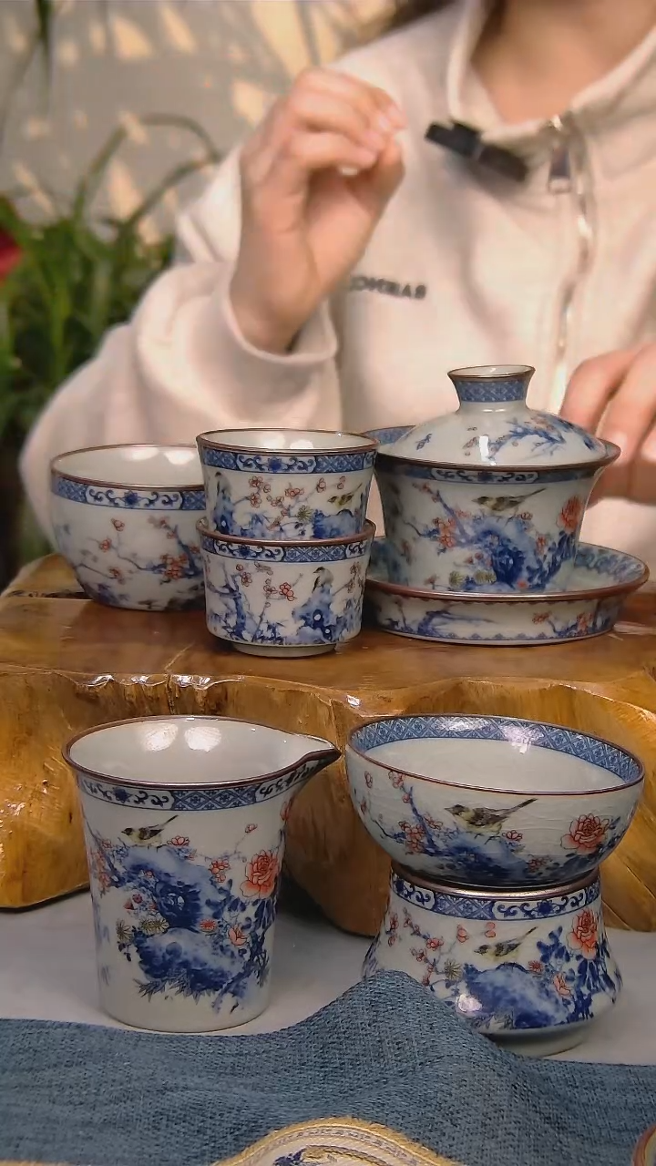 【闪购商品】简装家用款6件套 陶瓷家用茶具系列