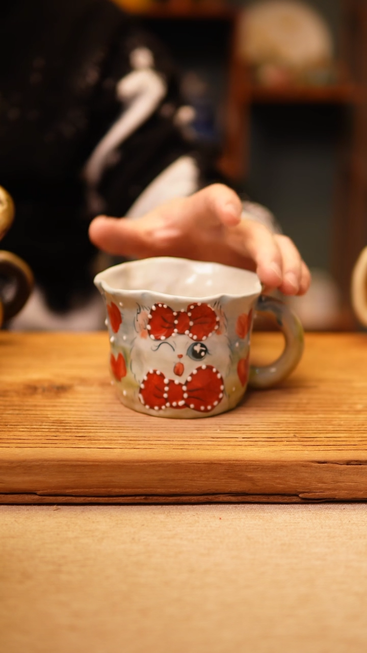 【闪购商品】@@陶园瓷舍@@纯手工手绘@高温釉下彩