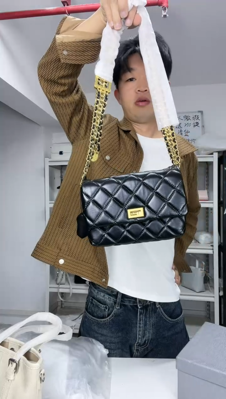 牛皮【尤尤轻奢女包】时尚百搭轻奢款式女包337