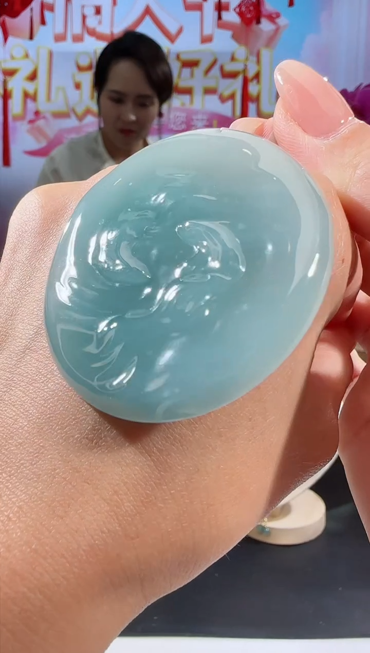 【闪购商品】翡翠吊坠(不含链)未镶嵌乾坤鱼多样性发一