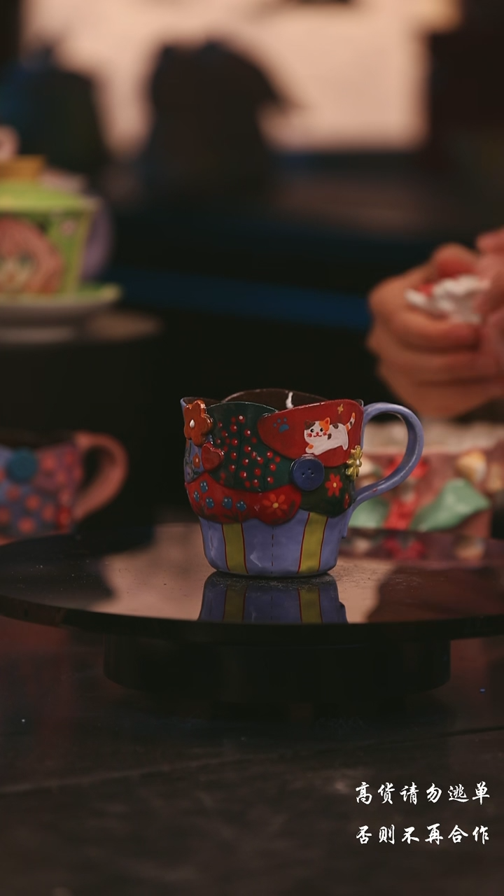 陶瓷景德镇可爱设计师款陶瓷 