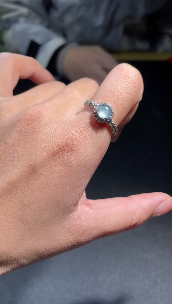 【闪购商品】翡翠戒指未镶嵌翡翠镶嵌戒指