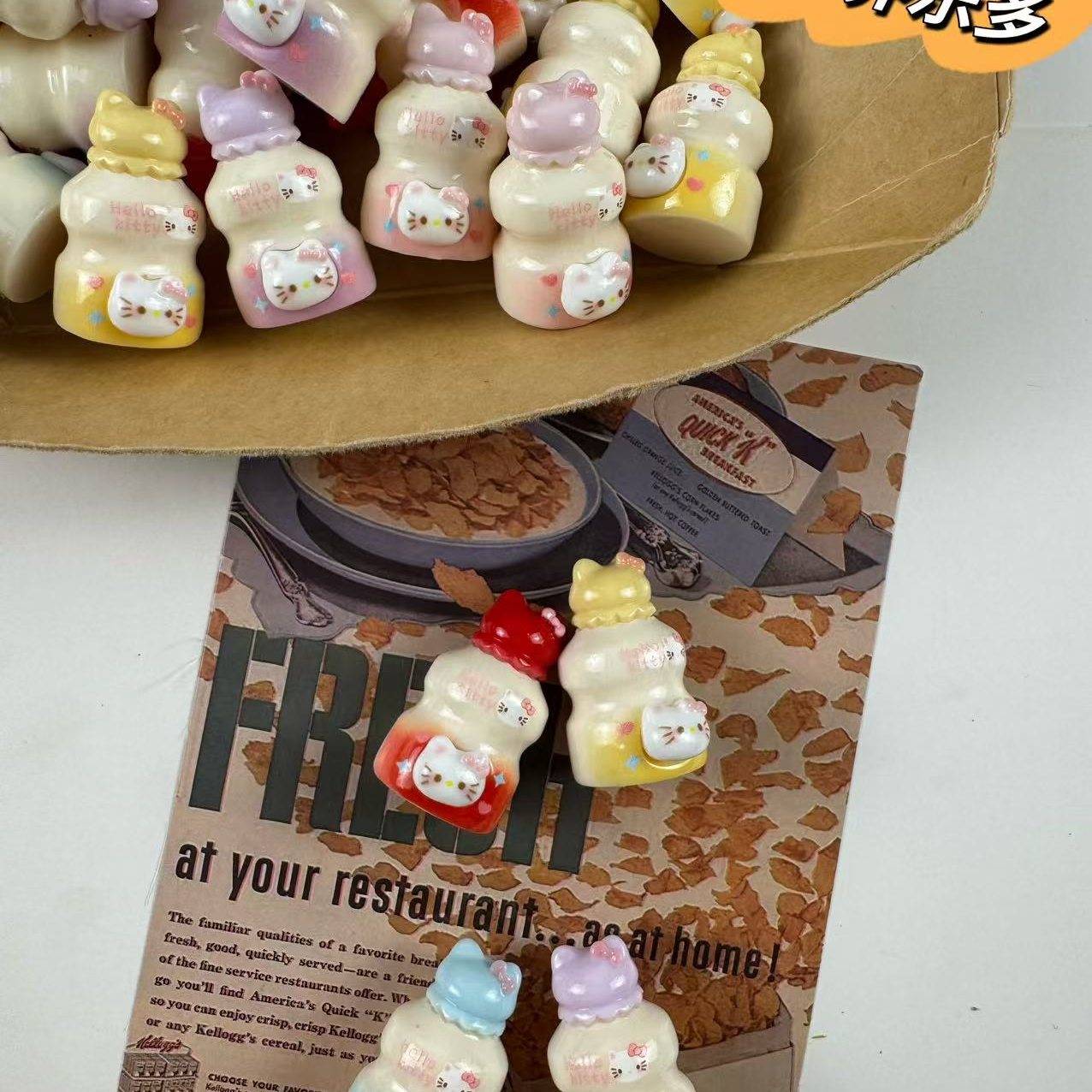 【笑笑定制食玩大集合】树脂手工diy饰品可爱配件（满29.9飞）