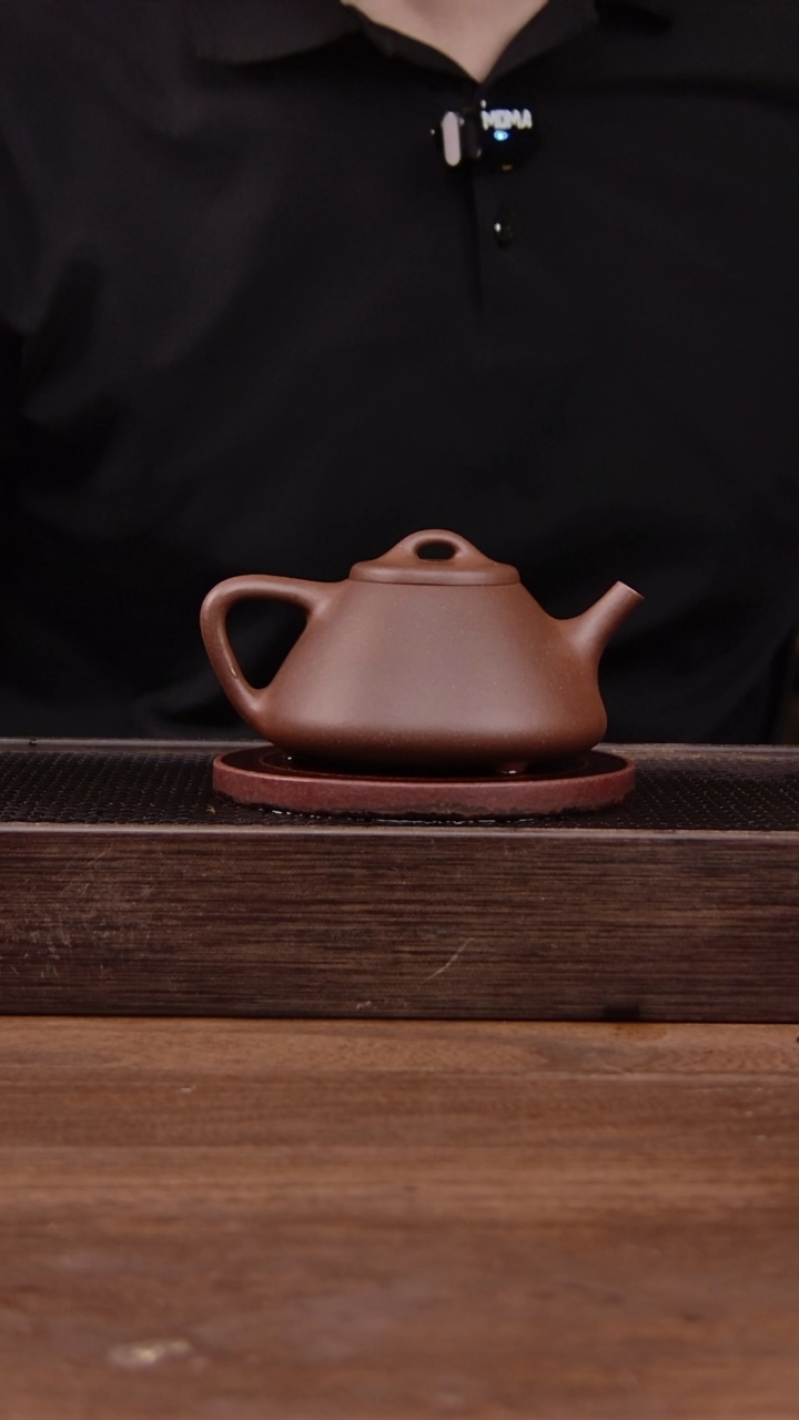 茶壶紫砂紫泥子冶石瓢！！！180CC