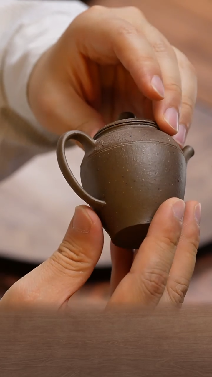 茶壶紫砂五堂  洪塘窑罐