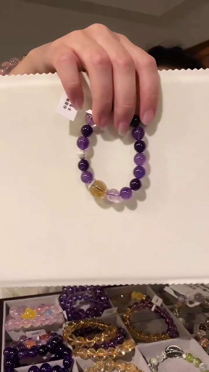 【闪购商品】水晶手链未镶嵌紫汁眉宇