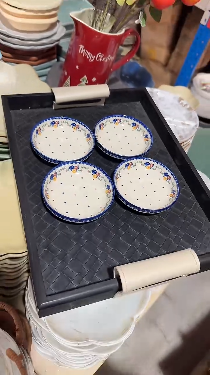 陶瓷4个味碟 微瑕凑满20元包邮