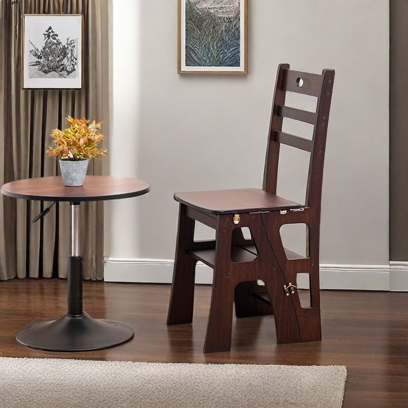 【多功能梯椅】爬高安全台阶梯两用凳子多功能折叠椅子餐椅家用简约