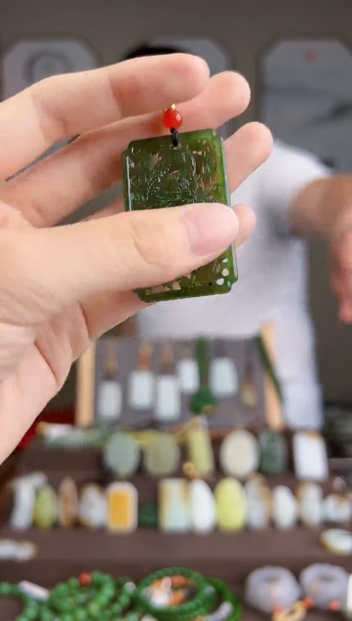 和田玉未镶嵌颈饰多样性发货 拍一单发一个