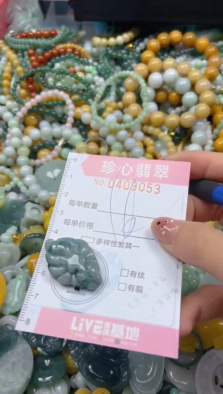 颈饰未镶嵌翡翠闪购0409053