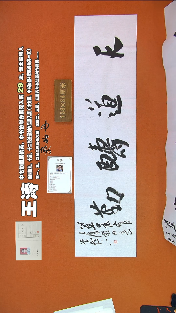 【闪购商品】书法325王涛书法作品