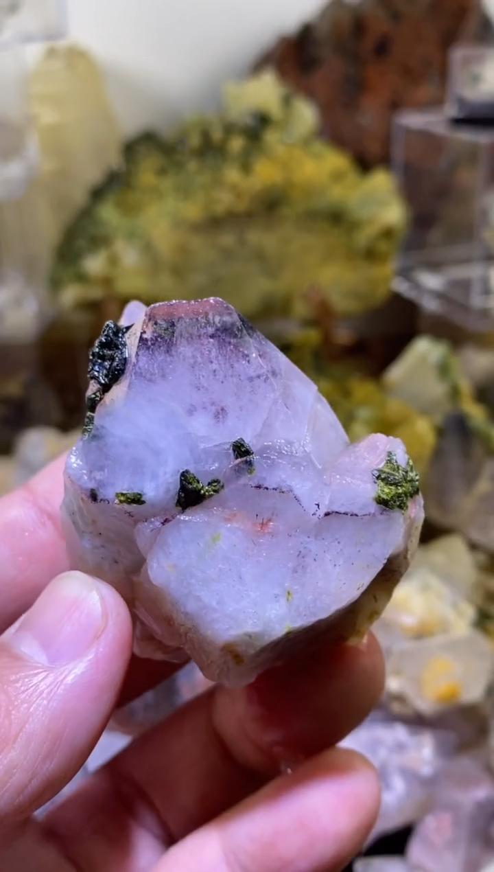 未镶嵌珠宝半成品水晶96号四川超七花园水晶