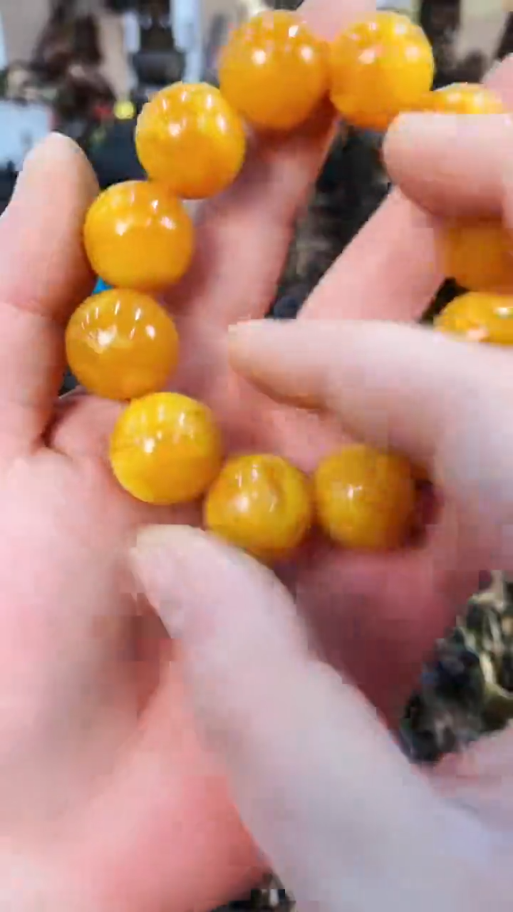 【闪购商品】蜜蜡手链未镶嵌独具匠心 巧夺天工