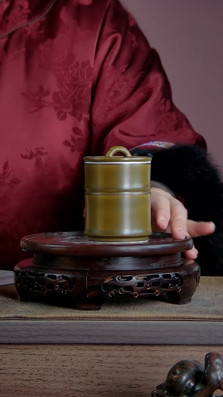 【闪购商品】景韵堂仿清茶叶末釉