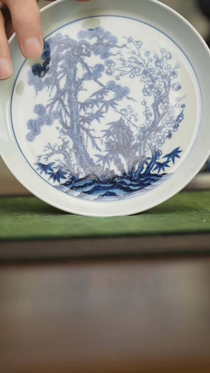 【闪购商品】杯柴窑青花破价福利