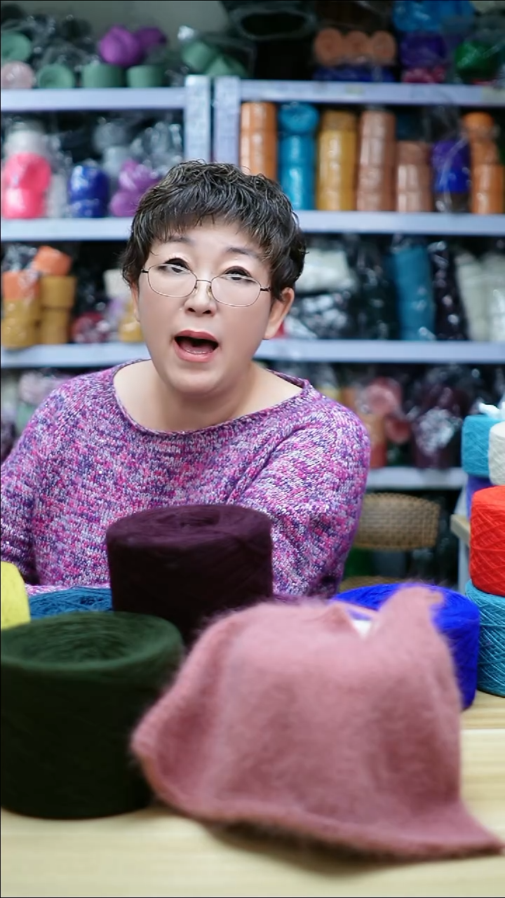 貂毛欢姐手编线A786