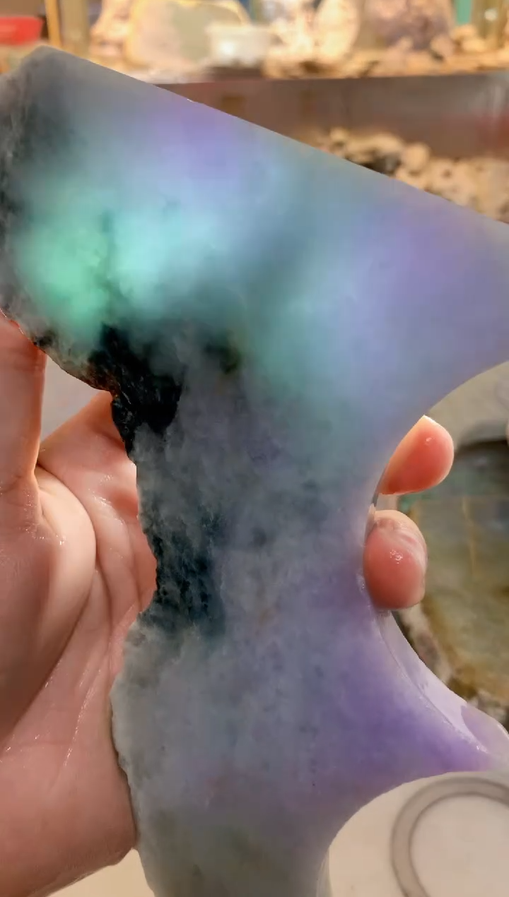 翡翠挂件未镶嵌0朗0翡翠珠宝509