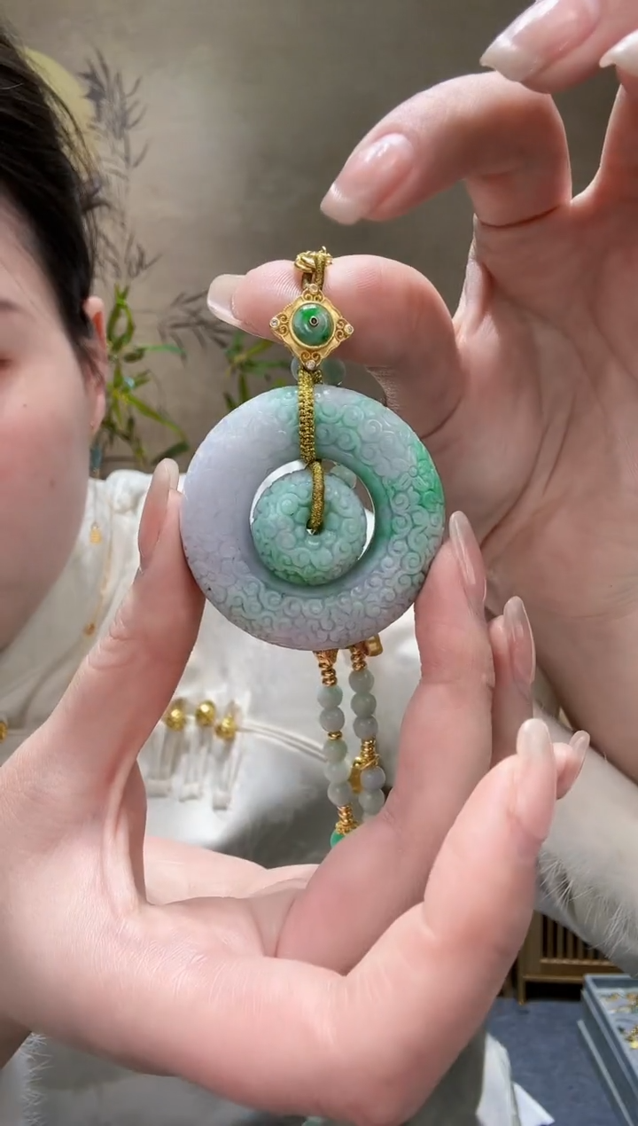 【闪购商品】翡翠颈饰未镶嵌吊坠