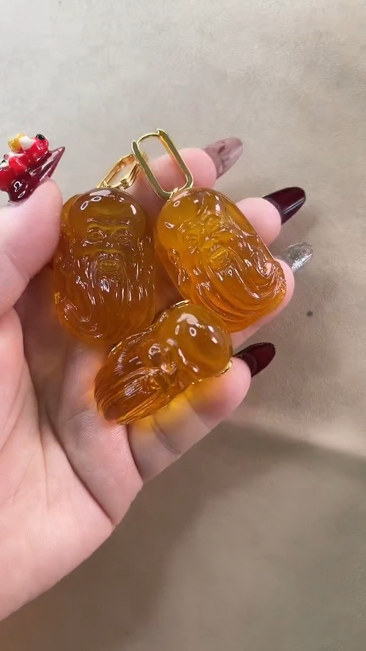 【闪购商品】琥珀戒指未镶嵌戒指