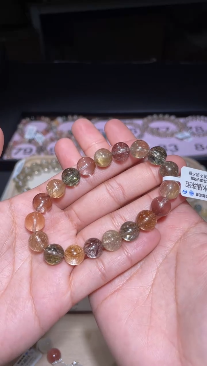 【闪购商品】水晶手链未镶嵌82号多样性发货一L 10+