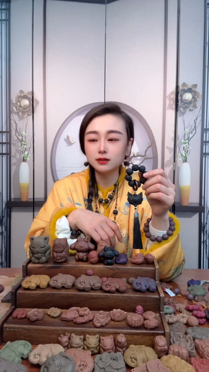 【闪购商品】泥塑入定福禄寿喜手捻设计款+狐狸头