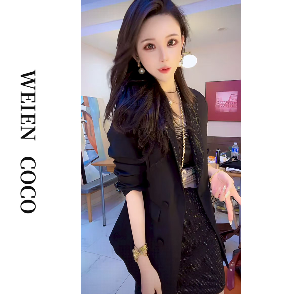 【薇恩COCO】气质百搭外套西装设计师经典秋上新女装S5173