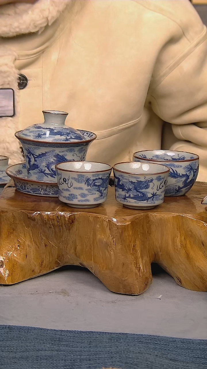 【闪购商品】4件套陶瓷茶具家用简装系列